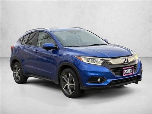 Aegean Blue Metallic 2022 Honda HR-V EX