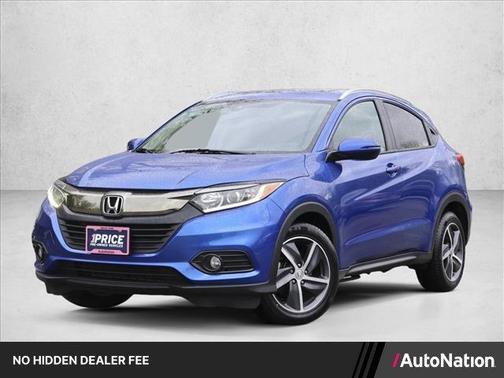 Aegean Blue Metallic 2022 Honda HR-V EX