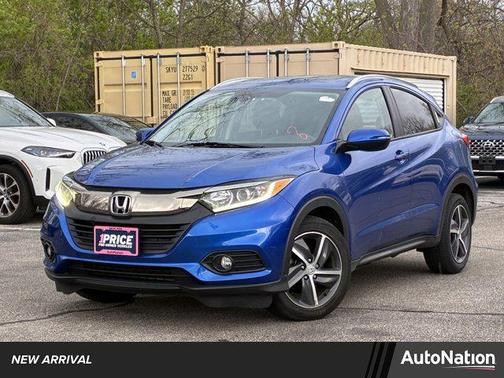 Aegean Blue Metallic 2022 Honda HR-V EX
