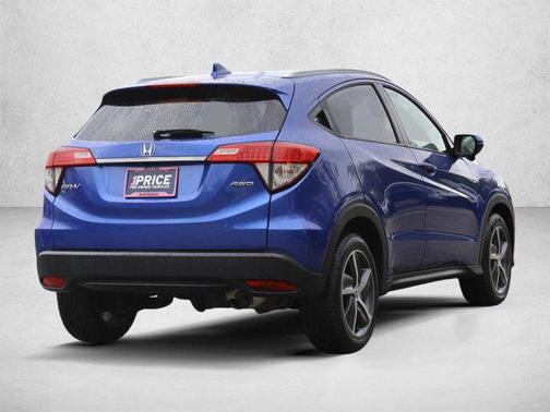 Aegean Blue Metallic 2022 Honda HR-V EX