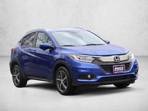 Aegean Blue Metallic 2022 Honda HR-V EX