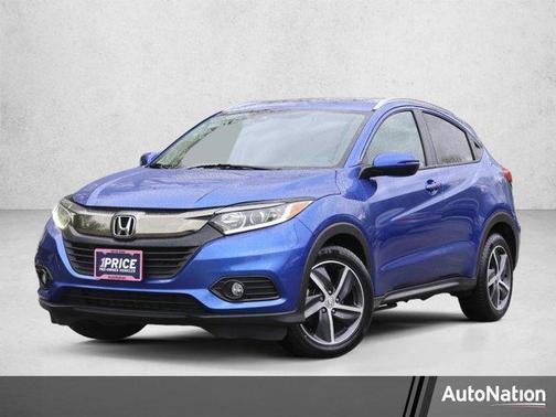 Aegean Blue Metallic 2022 Honda HR-V EX