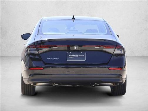 Crystal Black Pearl 2026 Honda Accord LX 1.5T