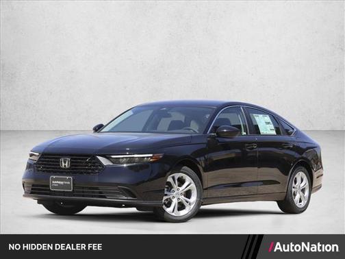 Crystal Black Pearl 2026 Honda Accord LX 1.5T