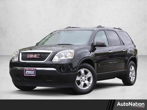 Carbon Black Metallic 2011 GMC Acadia SL