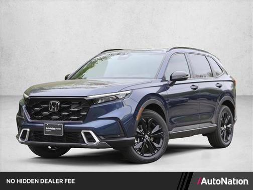 Canyon River Blue Metallic 2026 Honda CR-V Hybrid Sport Touring AWD