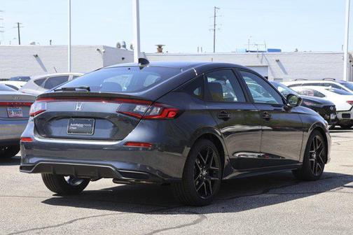 Meteorite Gray Metallic 2026 Honda Civic Sport