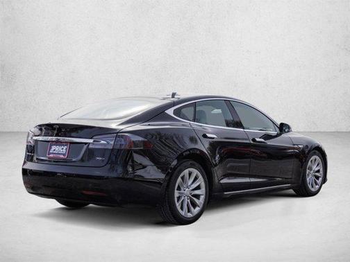 Solid Black 2016 Tesla Model S 70D