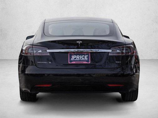 Solid Black 2016 Tesla Model S 70D