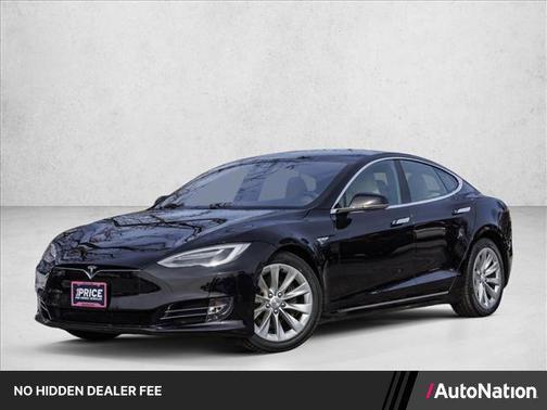 Solid Black 2016 Tesla Model S 70D