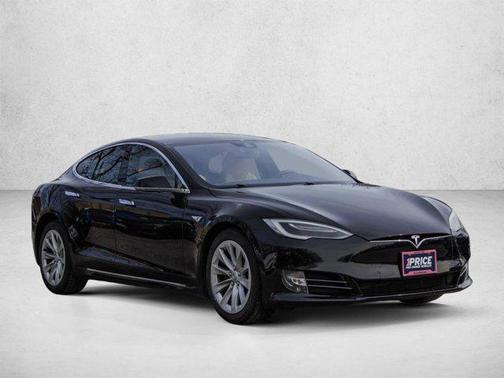 Solid Black 2016 Tesla Model S 70D