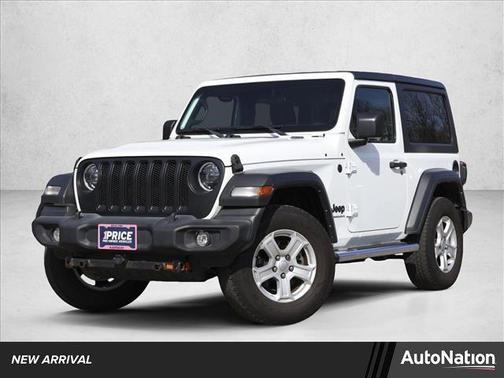 Bright White Clearcoat 2023 Jeep Wrangler Sport S