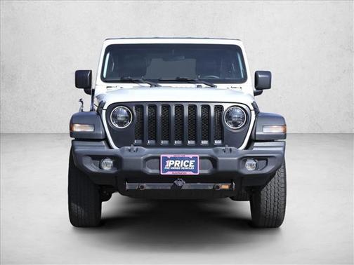 Bright White Clearcoat 2023 Jeep Wrangler Sport S