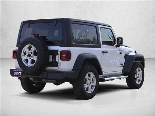 Bright White Clearcoat 2023 Jeep Wrangler Sport S