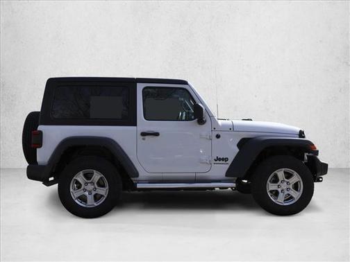 Bright White Clearcoat 2023 Jeep Wrangler Sport S