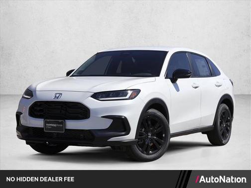 Platinum White Pearl 2026 Honda HR-V AWD Sport