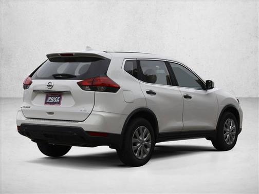 Glacier White 2017 Nissan Rogue S