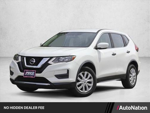 Glacier White 2017 Nissan Rogue S