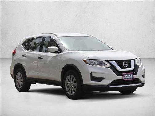 Glacier White 2017 Nissan Rogue S