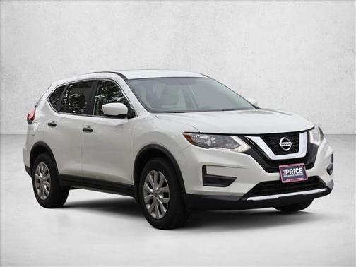 Glacier White 2017 Nissan Rogue S