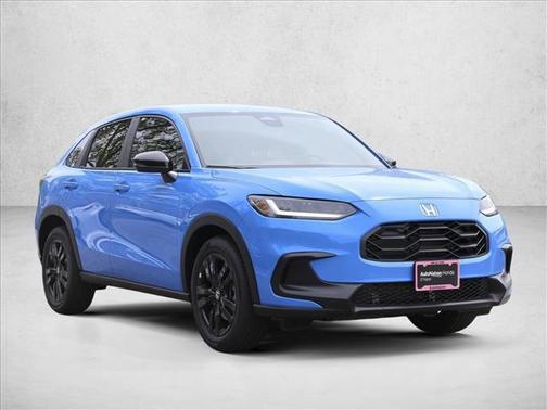 Boost Blue Pearl 2026 Honda HR-V AWD Sport