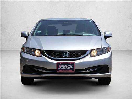 Silver 2013 Honda Civic LX