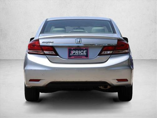Silver 2013 Honda Civic LX