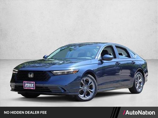 Canyon River Blue Metallic 2023 Honda Accord Hybrid EX-L