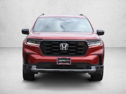 Radiant Red Metallic II 2025 Honda Pilot TrailSport