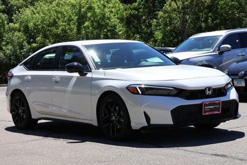 Platinum White Pearl 2026 Honda Civic Sport