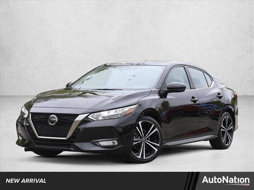 Super Black 2021 Nissan Sentra SR