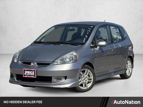 Storm Silver Metallic 2007 Honda Fit Sport