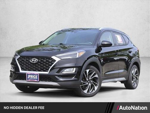 Black Noir Pearl 2021 Hyundai TUCSON Sport