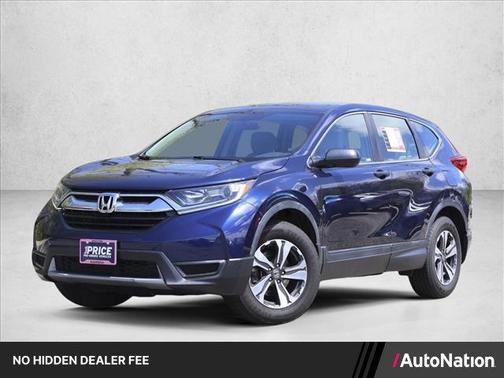 Obsidian Blue Pearl 2018 Honda CR-V LX