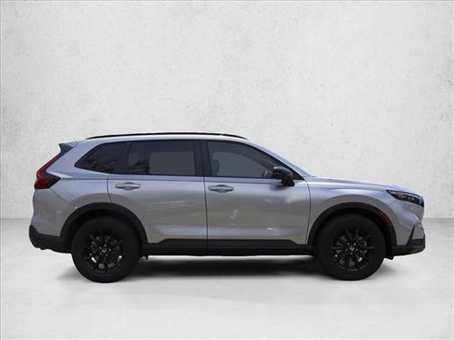 Solar Silver Metallic 2026 Honda CR-V Hybrid Sport-L AWD