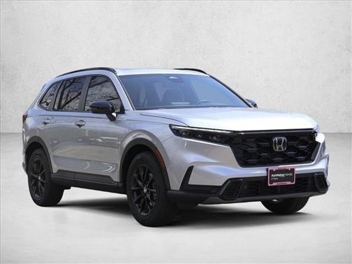 Solar Silver Metallic 2026 Honda CR-V Hybrid Sport-L AWD