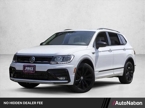 Pure White 2021 Volkswagen Tiguan 2.0T SE