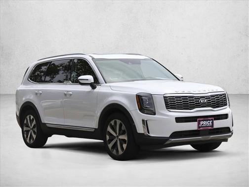Glacial White Pearl 2021 Kia Telluride S