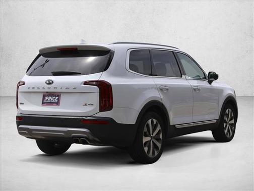 Glacial White Pearl 2021 Kia Telluride S