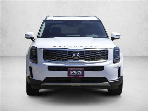 Glacial White Pearl 2021 Kia Telluride S