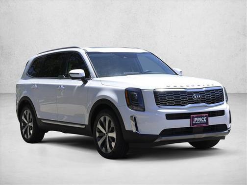 Glacial White Pearl 2021 Kia Telluride S