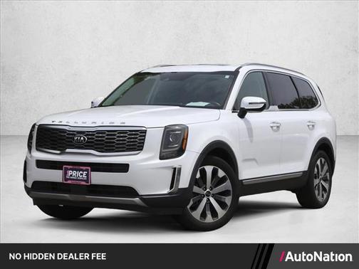 Glacial White Pearl 2021 Kia Telluride S