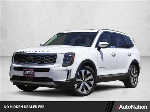 Glacial White Pearl 2021 Kia Telluride S