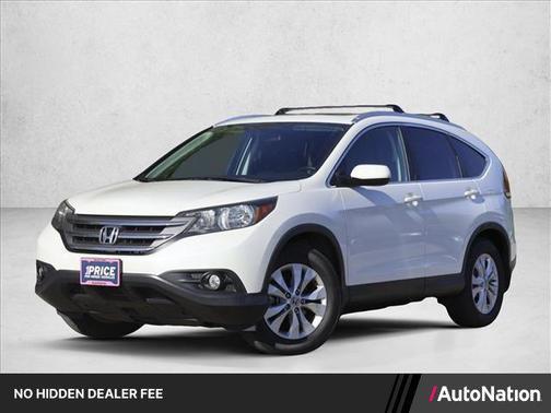 White Diamond Pearl 2014 Honda CR-V EX-L