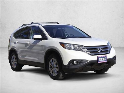 White Diamond Pearl 2014 Honda CR-V EX-L