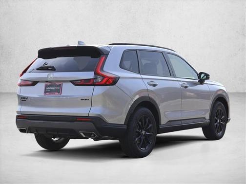 Solar Silver Metallic 2026 Honda CR-V Hybrid Sport-L AWD