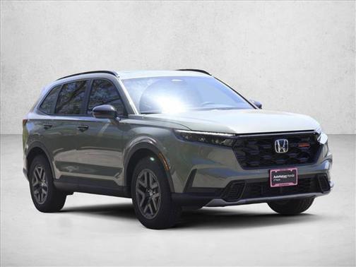 Ash Green Metallic 2026 Honda CR-V Hybrid TrailSport AWD