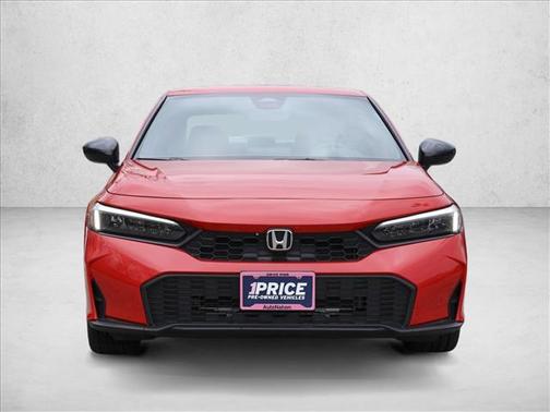 Rallye Red 2025 Honda Civic Sport