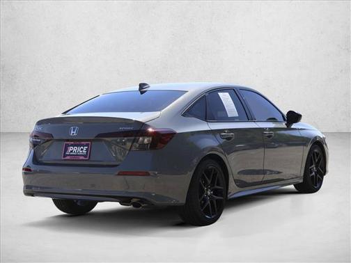 Urban Gray Pearl 2025 Honda Civic Sport