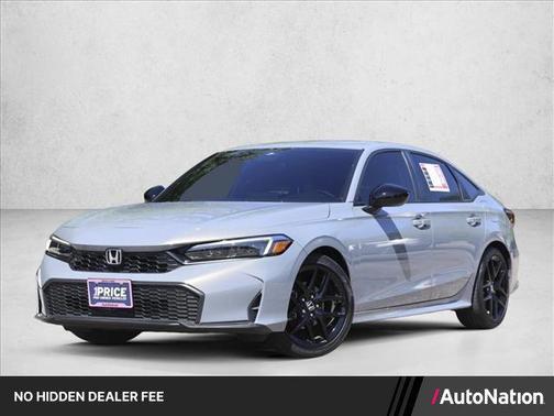 Urban Gray Pearl 2025 Honda Civic Sport